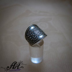 Сребърен дамски пръстен  R-967
